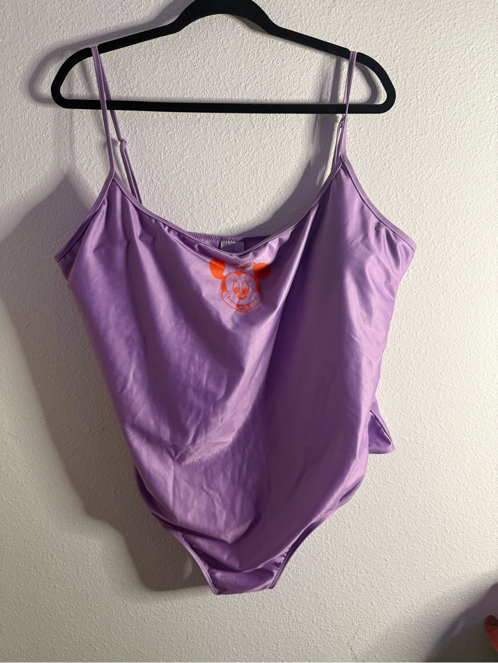 Disney Minnie Mouse Purple One Piece Swimsuit Plus Size 2X